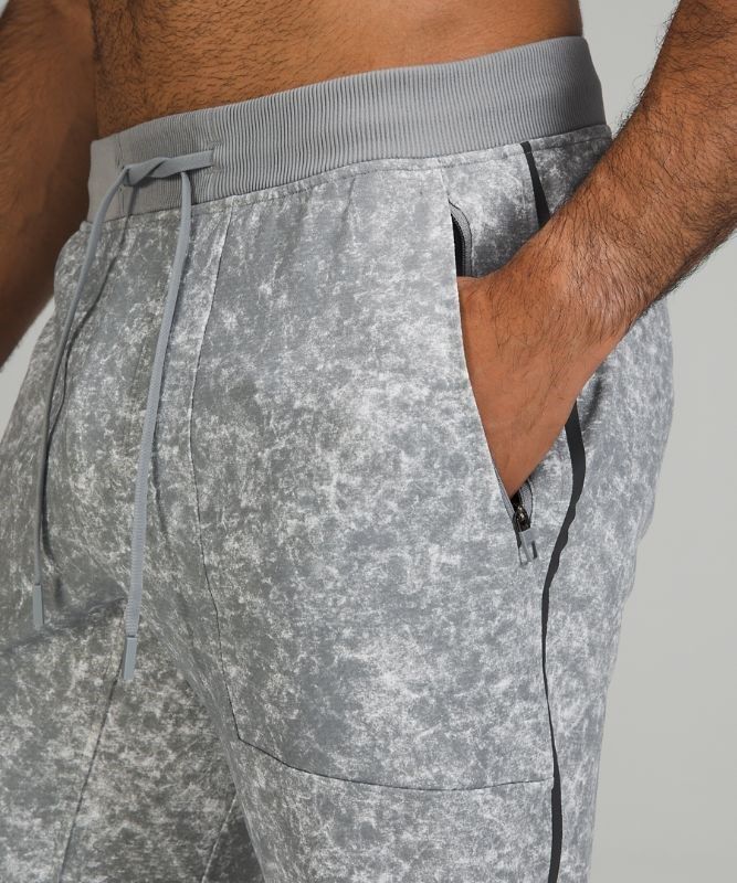 Lululemon Textured Tech Pant Byxor Herr Blå Tvätt Vita Grå Olika Färger | IGKS-27480