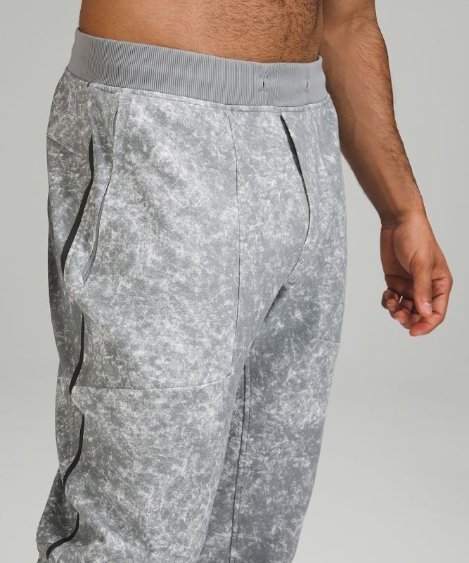 Lululemon Textured Tech Pant Byxor Herr Blå Tvätt Vita Grå Olika Färger | IGKS-27480