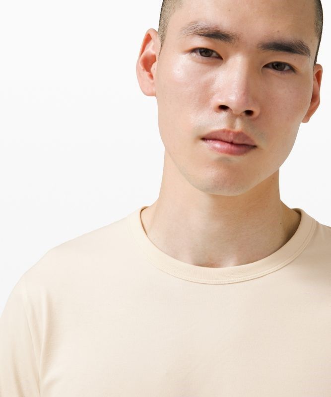 Lululemon The Fundamental Long Sleeve Shirt Blast Herr Vita | CKOI-97084