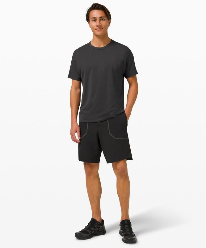 Lululemon The Fundamental Oversized T Blast Herr Mörkgrå | EGKW-54316