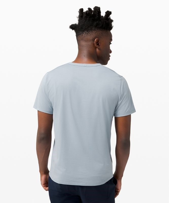 Lululemon The Fundamental T Blast Herr Chambray | PBKD-38916