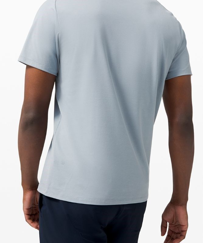 Lululemon The Fundamental T Blast Herr Chambray | PBKD-38916