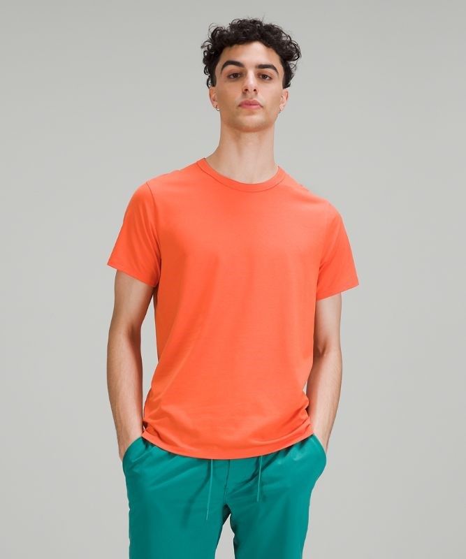 Lululemon The Fundamental T Blast Herr Korall | WTAG-62410