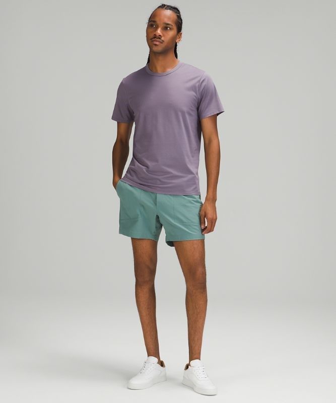 Lululemon The Fundamental T Blast Herr Lavendel | UTHD-50679