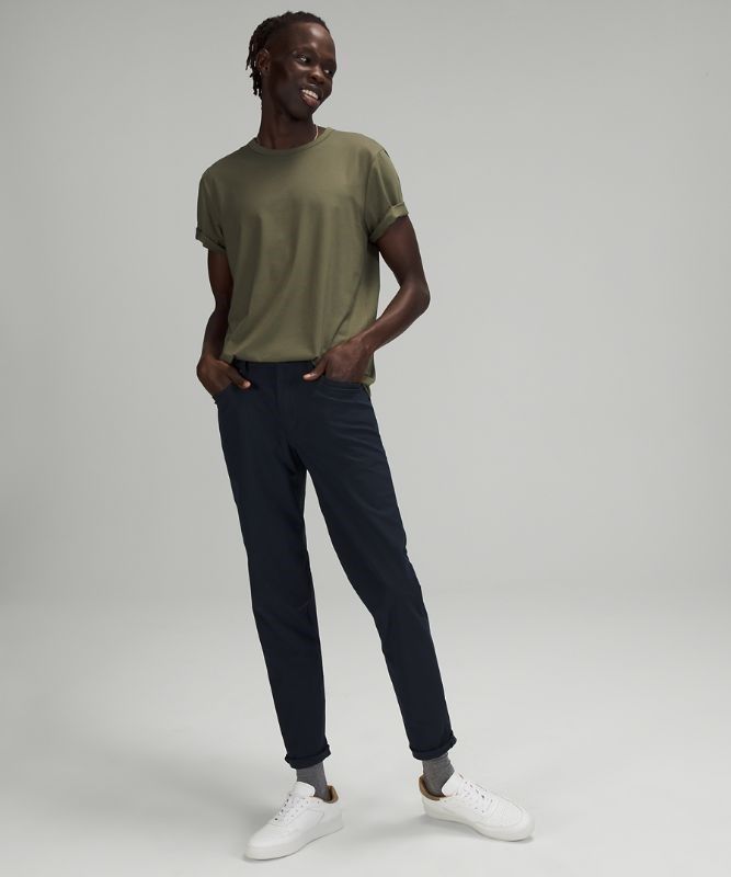 Lululemon The Fundamental T Blast Herr Olivgröna | TUPB-02415