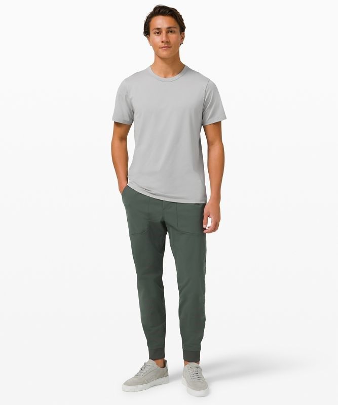 Lululemon The Fundamental T Blast Herr Silver | CDQU-52618