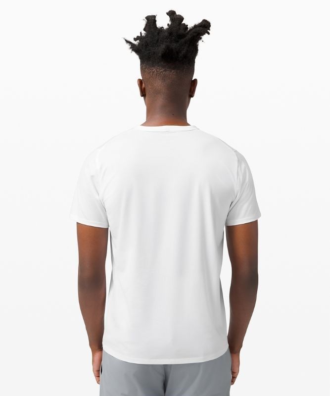 Lululemon The Fundamental T Blast Herr Vita | BVJY-36875