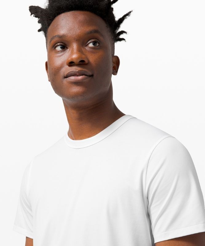 Lululemon The Fundamental T Blast Herr Vita | BVJY-36875