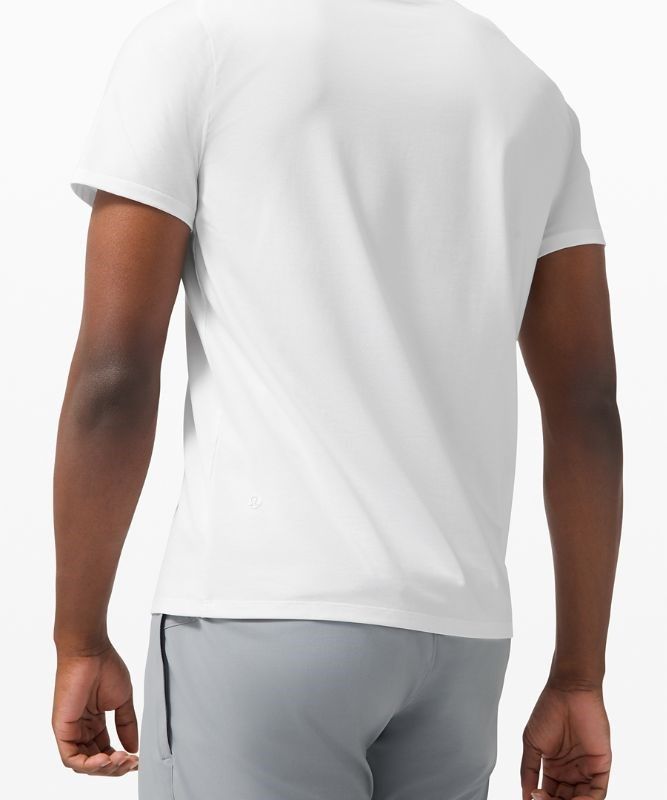 Lululemon The Fundamental T Blast Herr Vita | BVJY-36875