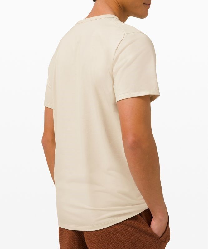 Lululemon The Fundamental T Blast Herr Vita | AFSL-85309