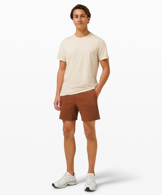 Lululemon The Fundamental T Blast Herr Vita | AFSL-85309
