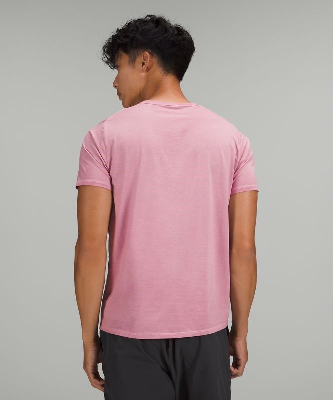 Lululemon The Fundamental T Wash Blast Herr Turkos Rosa Grå Bruna | ZHJD-92863