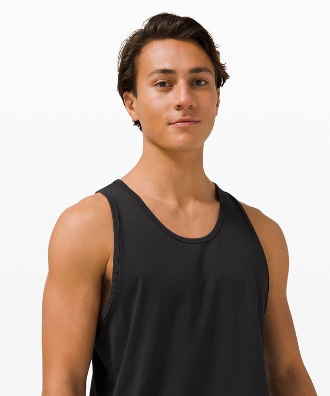 Lululemon The Fundamental Tank Blast Herr Svarta | NFOD-26850