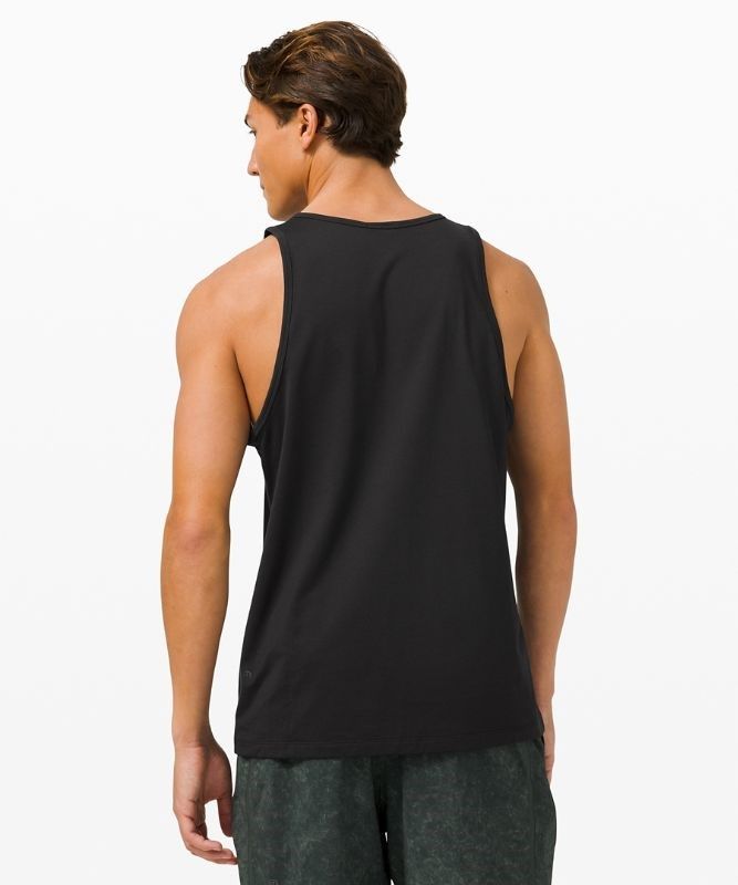 Lululemon The Fundamental Tank Blast Herr Svarta | NFOD-26850
