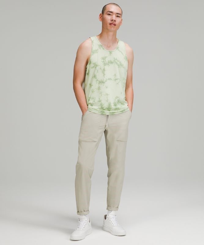 Lululemon The Fundamental Tank Blast Herr Mintgröna | AIUD-28794