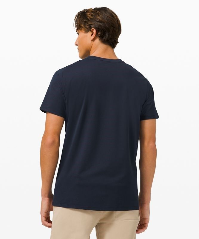 Lululemon The Fundamental V Blast Herr Marinblå | NLGK-86421