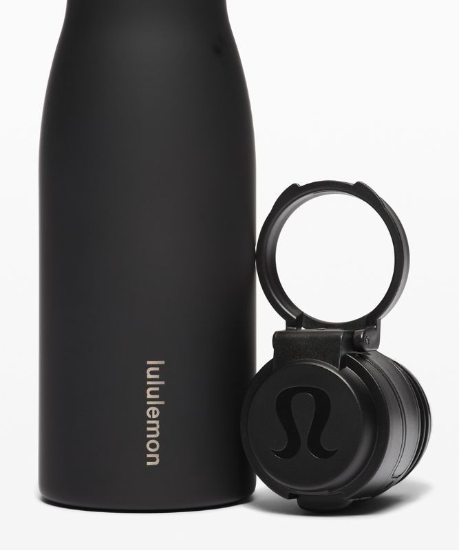 Lululemon The Hot/Cold Bottle 17oz Vattenflaskor Accessories Svarta | FWZY-65897