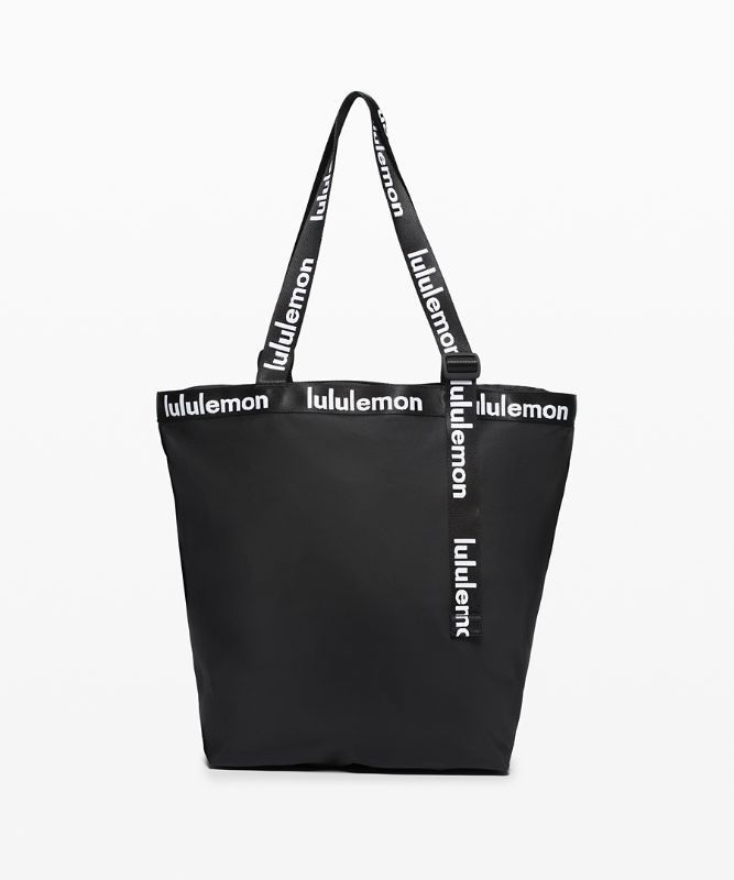 Lululemon The Rest is Written Tote 24.5L Väskor Accessories Svarta | NJIY-13469