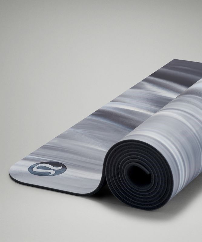 Lululemon The Reversible (Big) Mat Marble Yogamattor Accessories Marinblå Blå Beige Vita Marinblå | PBZL-76409