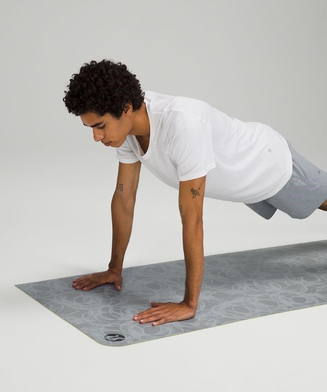 Lululemon The Reversible Mat 3mm Yogamattor Accessories Grå Gröna | KOLQ-72963