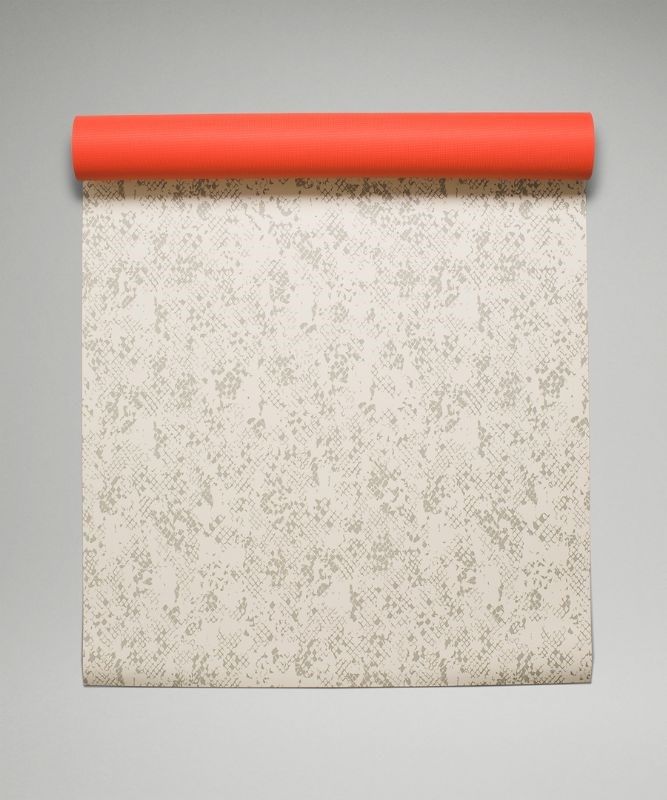 Lululemon The Reversible Mat 3mm Yogamattor Accessories Vita Silver Röda | CWHL-47653