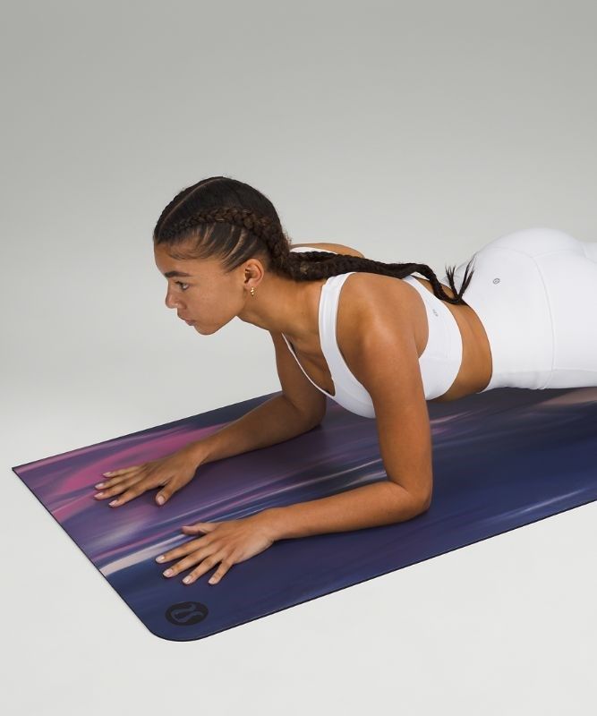 Lululemon The Reversible Mat 5mm Marble Yogamattor Accessories Rosa Rosa Vita | JGKN-95328