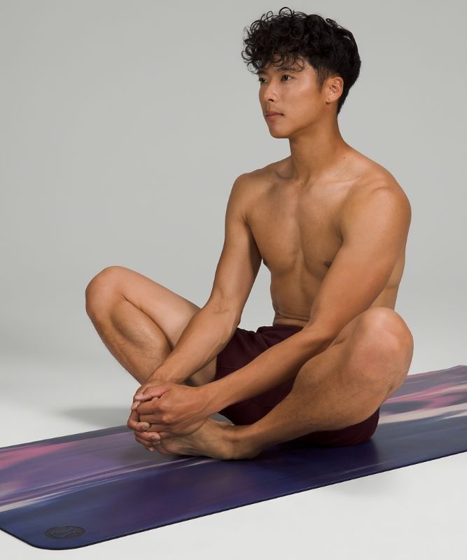 Lululemon The Reversible Mat 5mm Marble Yogamattor Accessories Rosa Rosa Vita | JGKN-95328