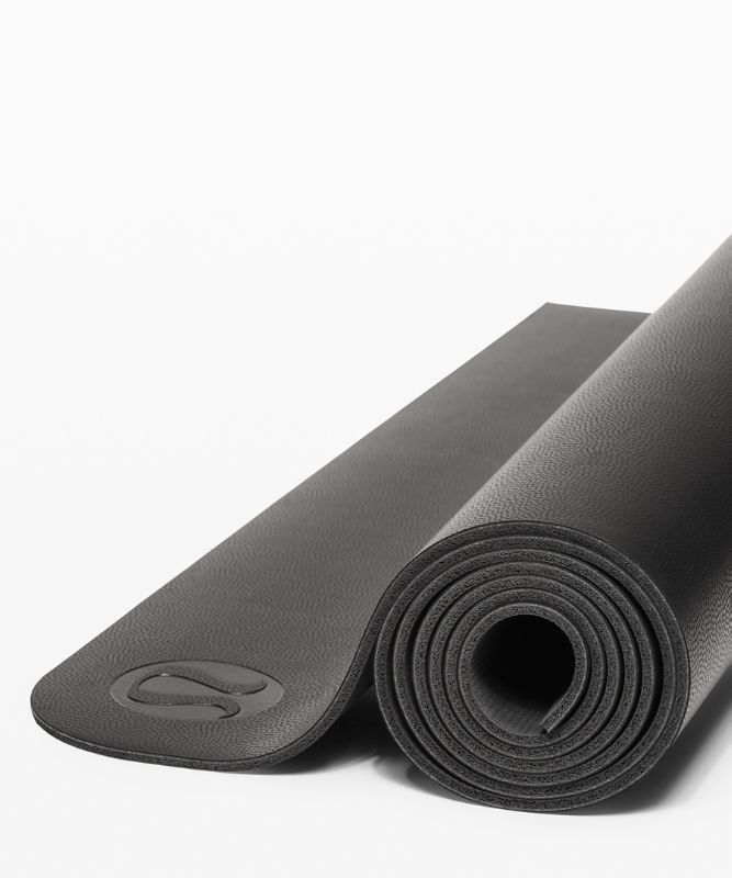 Lululemon The Reversible Mat 5mm Textured Yogamattor Accessories Svarta | VHZS-50948