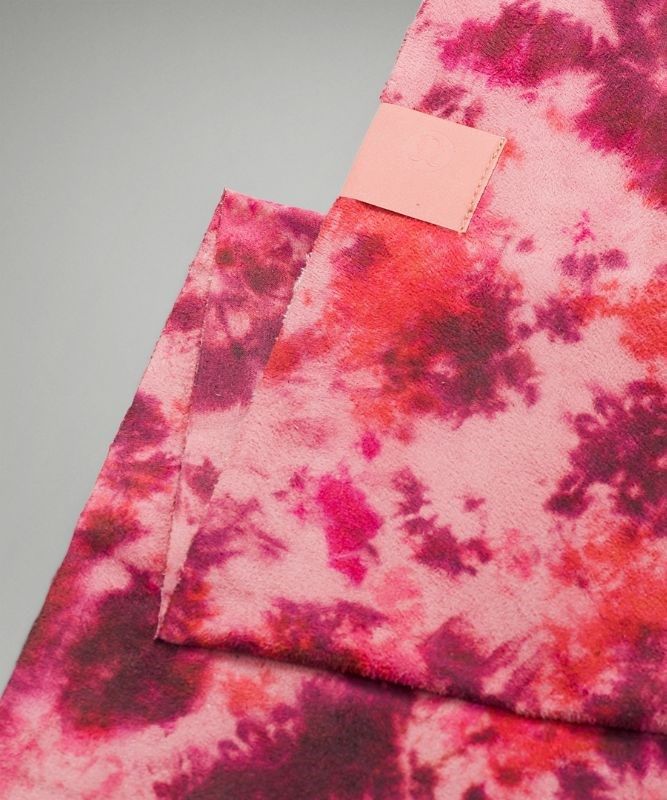 Lululemon The (Small) Towel Print Utrustning Accessories Rosa Olika Färger | PGUC-27815