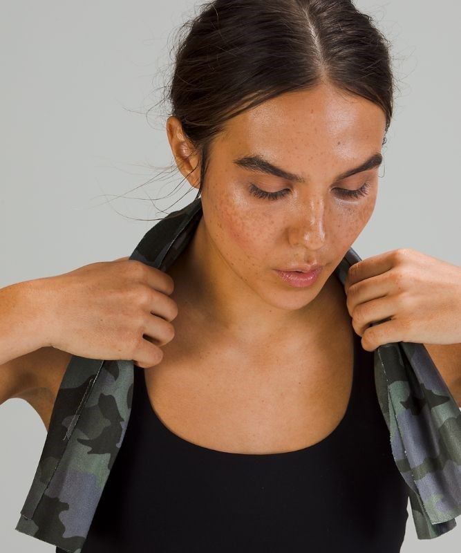 Lululemon The (Small) Towel Utrustning Accessories Camo Lavendel Olika Färger | QEFU-76184