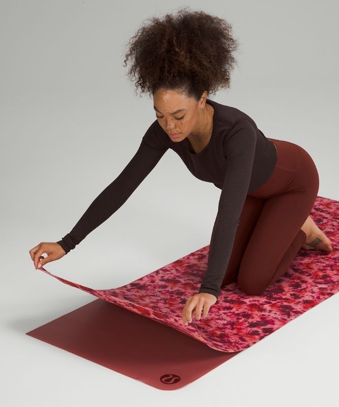 Lululemon The Towel Print Utrustning Accessories Rosa Olika Färger | YPCS-76534