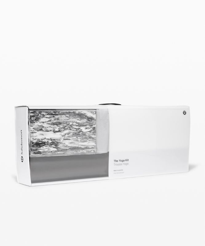 Lululemon The Yoga Kit 3mm Utrustning Accessories Svarta Mörkröda Svarta Vita | FJHW-90146