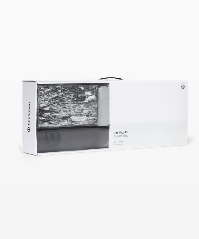 Lululemon The Yoga Kit 3mm Utrustning Accessories Svarta Vita Mörkröda Svarta Vita | XWPR-47908