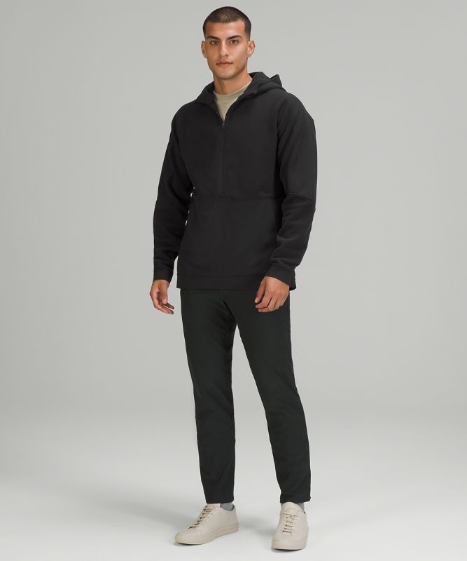 Lululemon Thick Fleece Half-Zip Tröjor Herr Svarta | HCEJ-07435