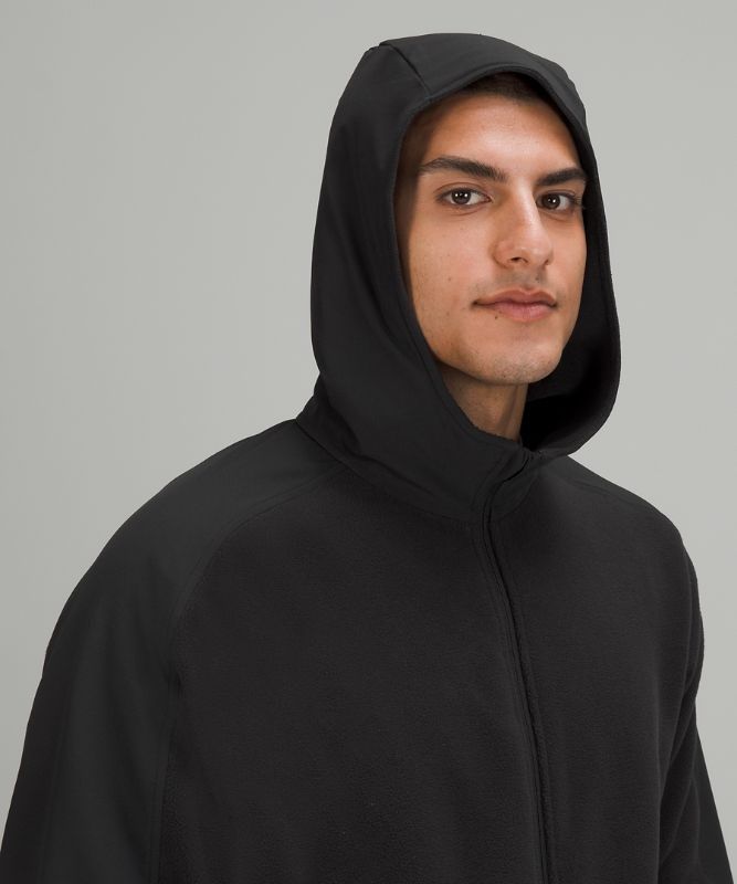 Lululemon Thick Fleece Half-Zip Tröjor Herr Svarta | HCEJ-07435