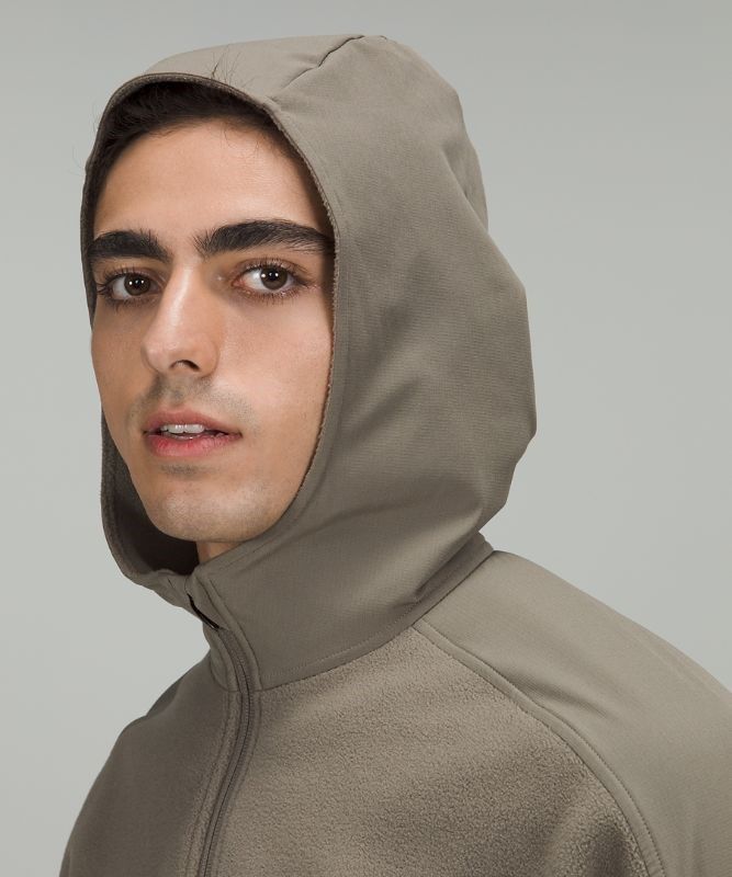 Lululemon Thick Fleece Half-Zip Tröjor Herr Rover | CDTM-26437