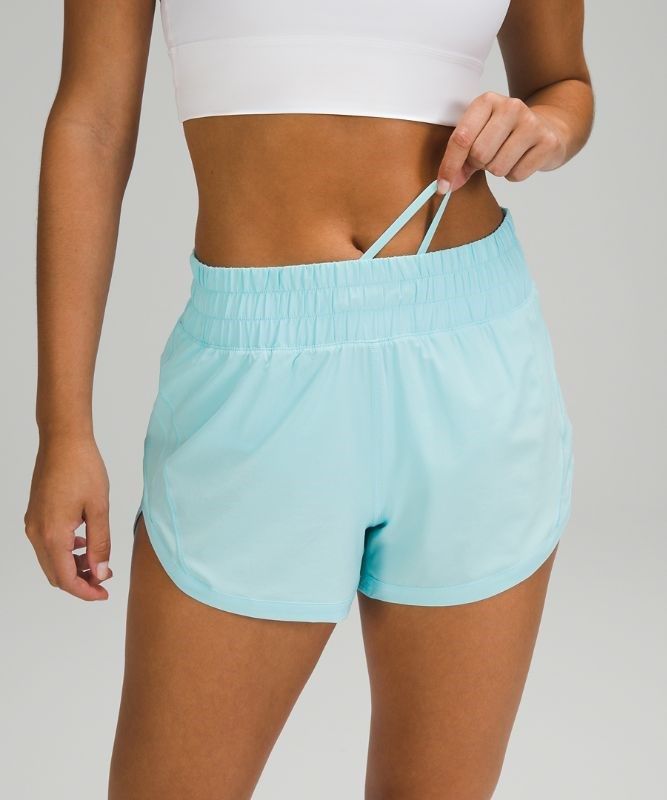 Lululemon Track That High-Rise Lined Short 3 Shorts Dam Blå | HLAB-34825