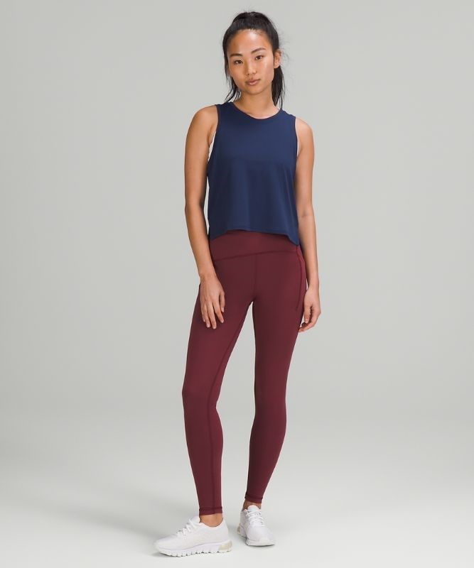 Lululemon Train to Be Tank Blast Dam Night Sea | YESF-09637