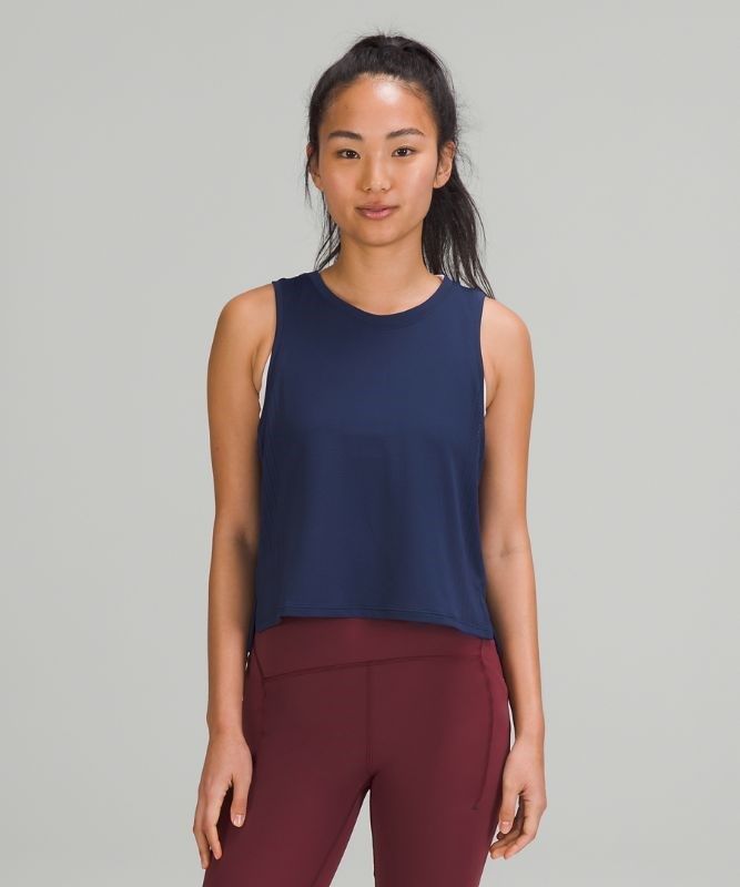 Lululemon Train to Be Tank Blast Dam Night Sea | YESF-09637