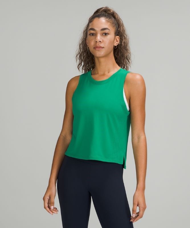 Lululemon Train to Be Tank Blast Dam Turkos Turkos | ECWO-41923