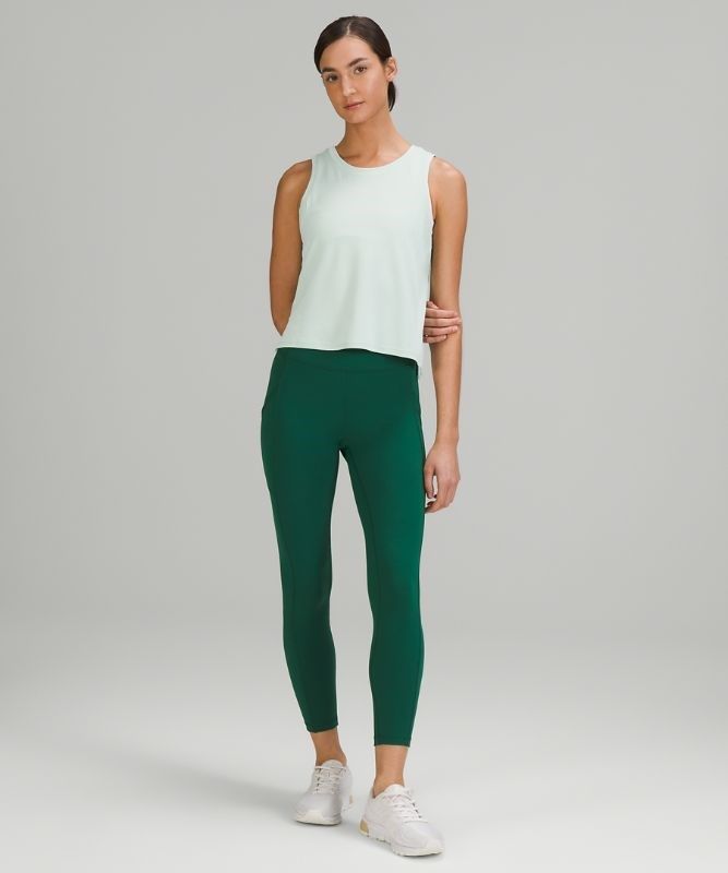Lululemon Train to Be Tank Linne Dam Mintgröna Mintgröna | JCKF-39206