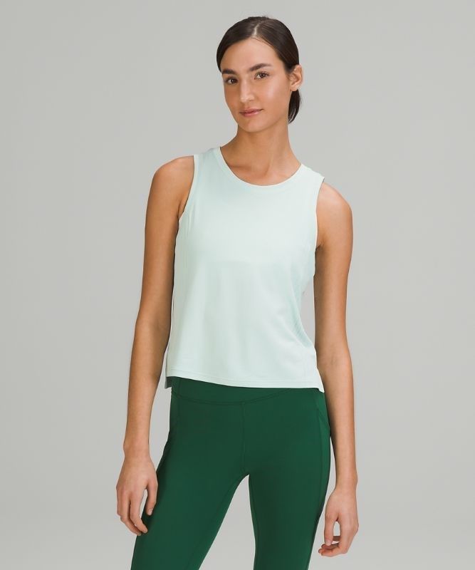 Lululemon Train to Be Tank Linne Dam Mintgröna Mintgröna | JCKF-39206
