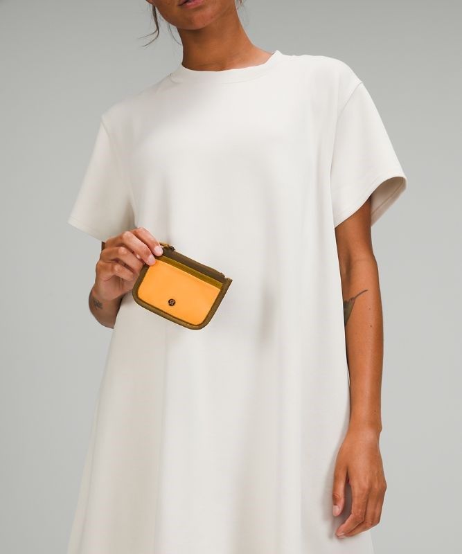 Lululemon True Identity Card Case Väskor Accessories Guld Bruna Mörk | SLWJ-28346