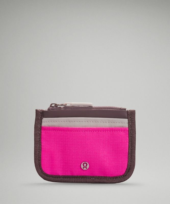 Lululemon True Identity Card Case Väskor Accessories Rosa Ljus | LMZV-48296