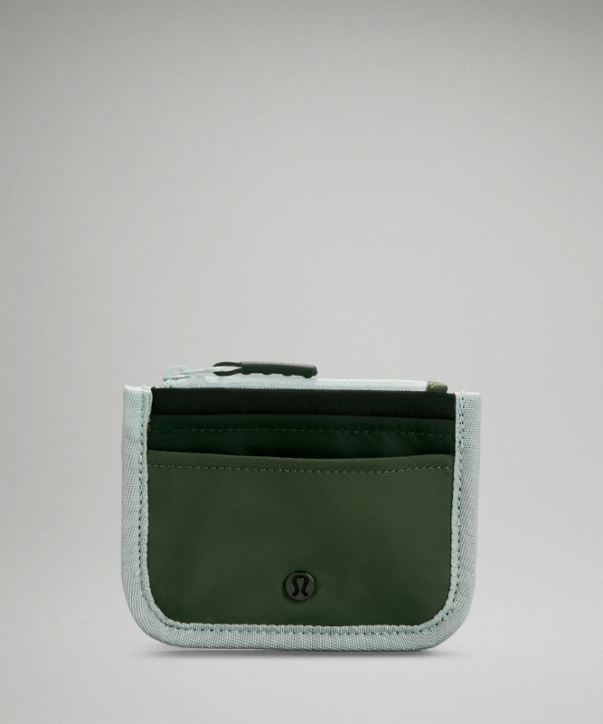Lululemon True Identity Card Case Väskor Accessories Gröna Gröna Svarta | EFWY-53012