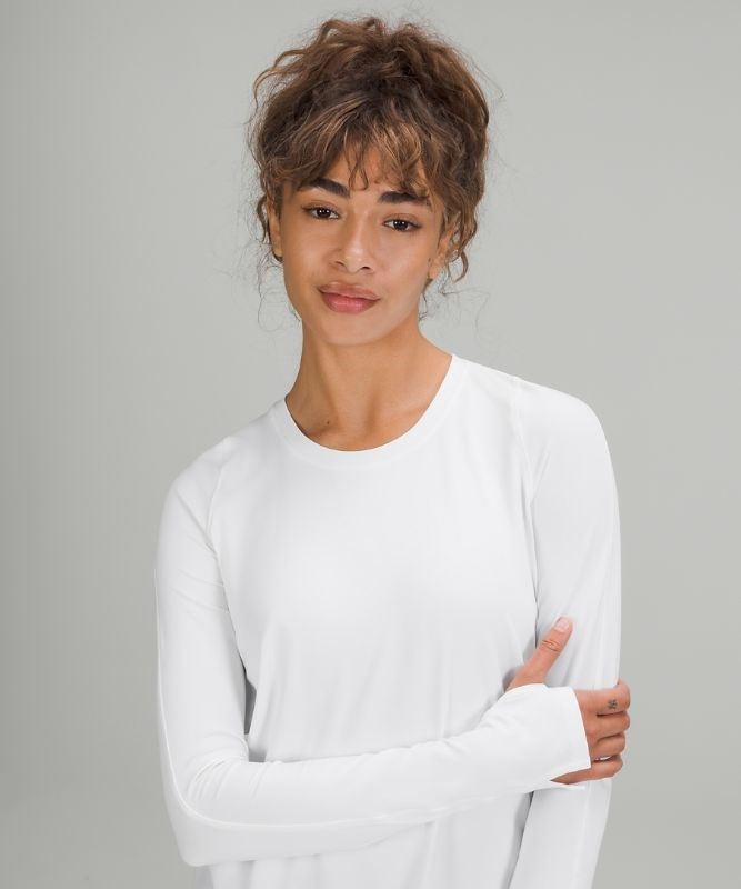 Lululemon Tuck and Flow Long Sleeve Blast Dam Vita | EGLW-36784