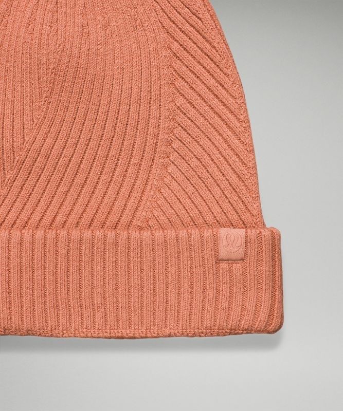 Lululemon Twist Knit Beanie Hatt Accessories Rosa | JLOF-04825