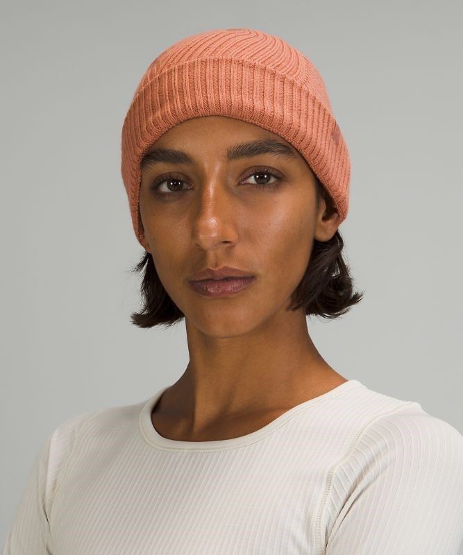 Lululemon Twist Knit Beanie Hatt Accessories Rosa | JLOF-04825