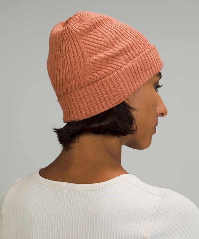 Lululemon Twist Knit Beanie Hatt Accessories Rosa | JLOF-04825