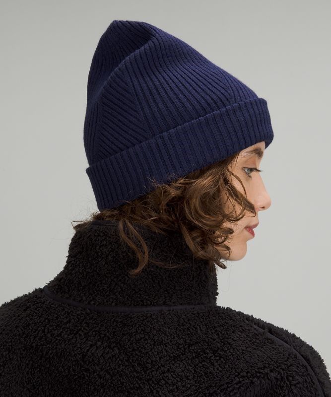 Lululemon Twist Knit Beanie Hatt Accessories Night Sea | HGMU-84273